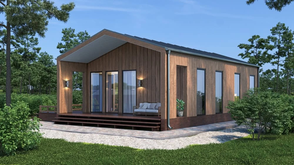 Small remodeled cabin with porch in Contra Costa County woods